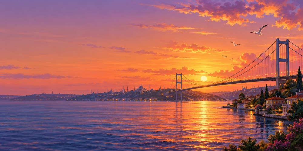 Boğaz’da Günbatımı